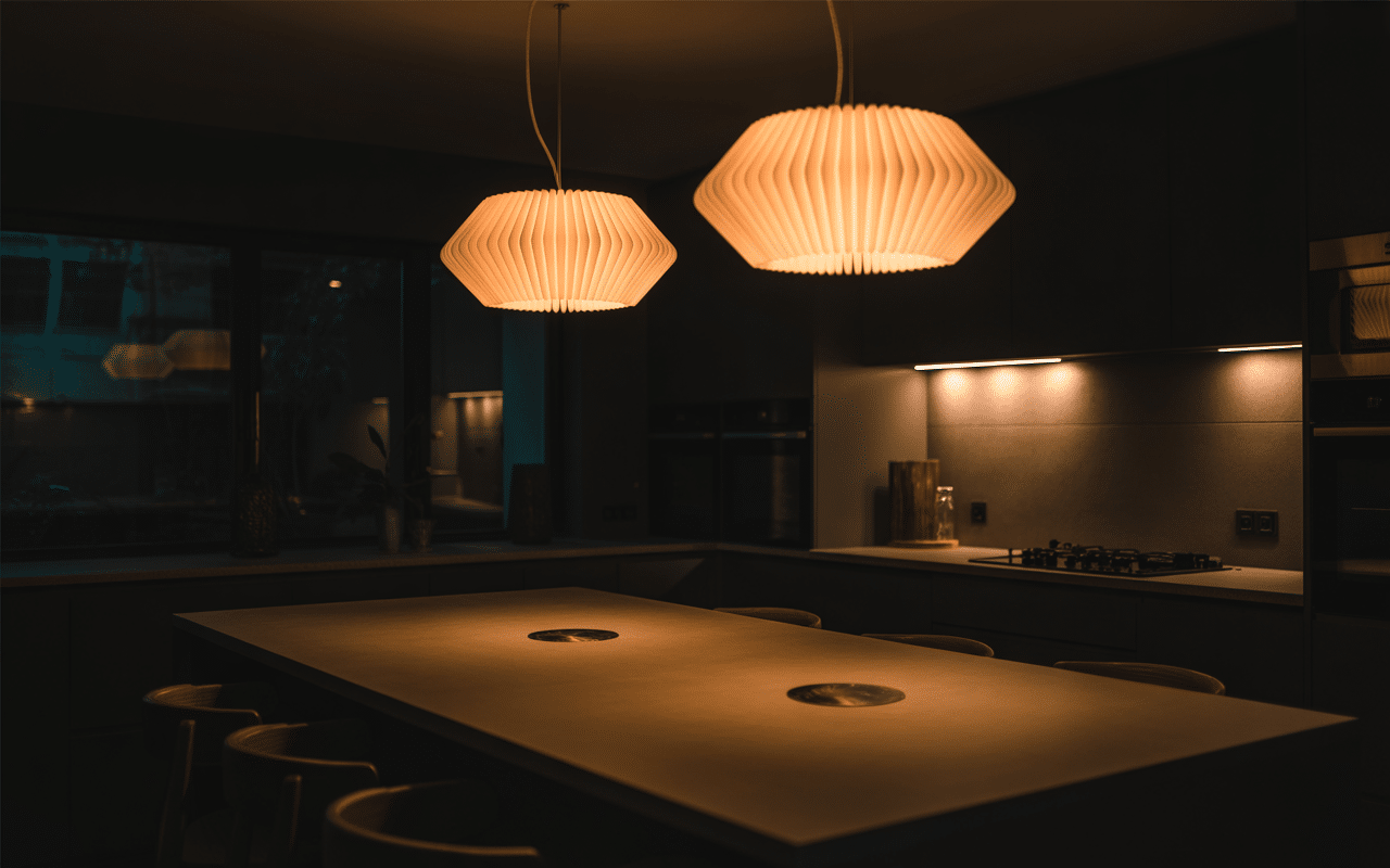 Modern Kitchen Designs: How Many Pendant Lights Over Island