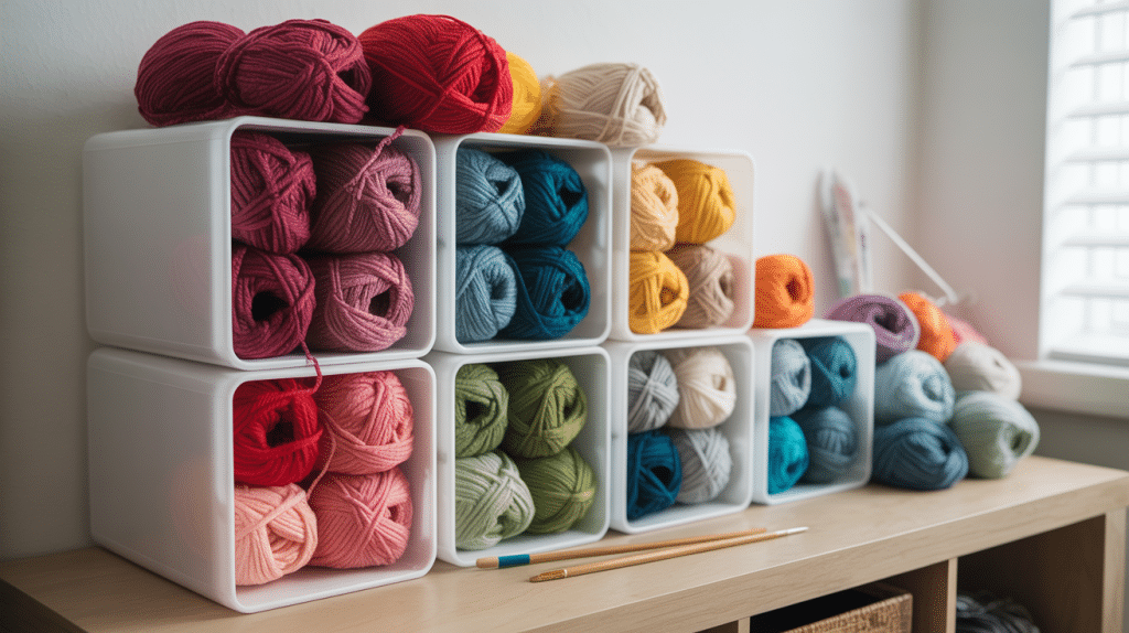 Yarn Storage Made Simple: Clever Ideas for Every Crafter - The Painted ...