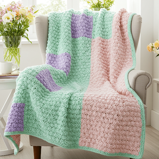 Spring_Pastels_Gingham_Throw
