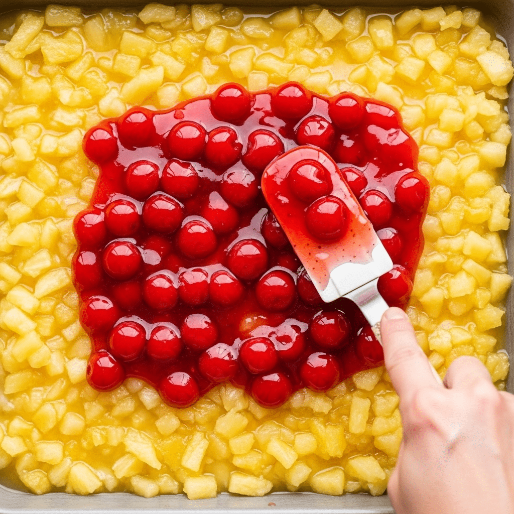 Step_3_Layer_the_Pineapple_and_Cherry_Filling