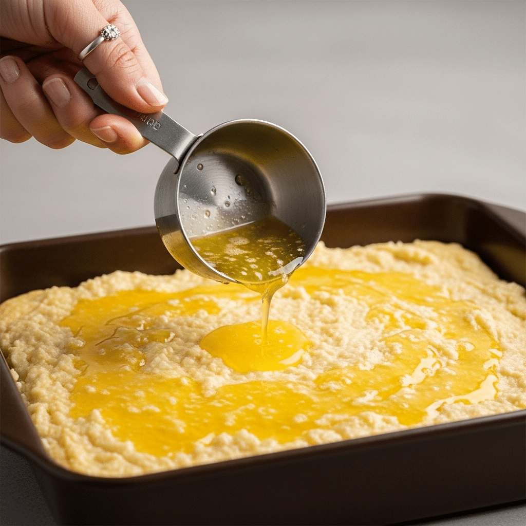Step_6_Drizzle_Melted_Butter_Evenly
