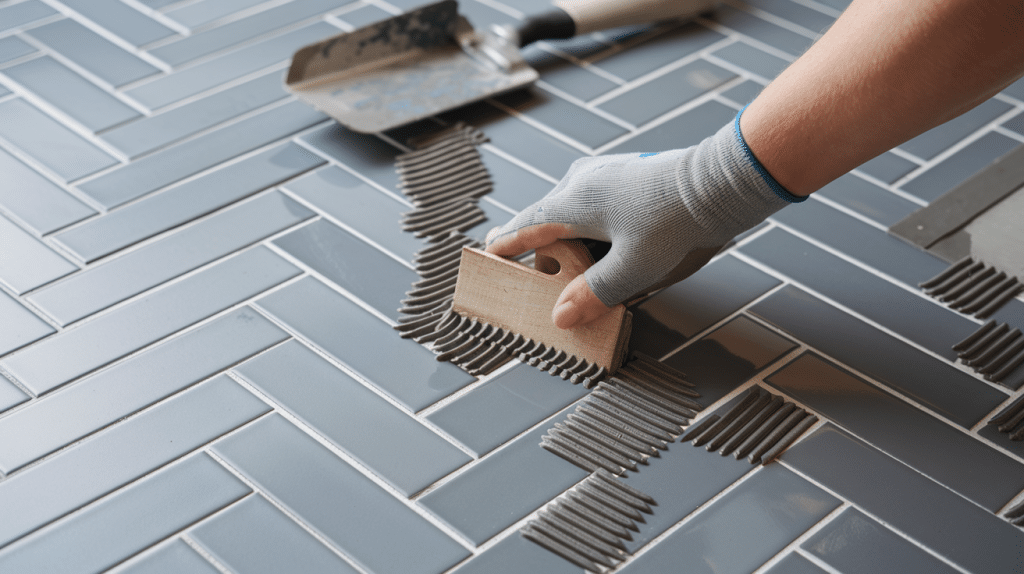 The Best Answer to What Color Grout to Use with Gray Tile