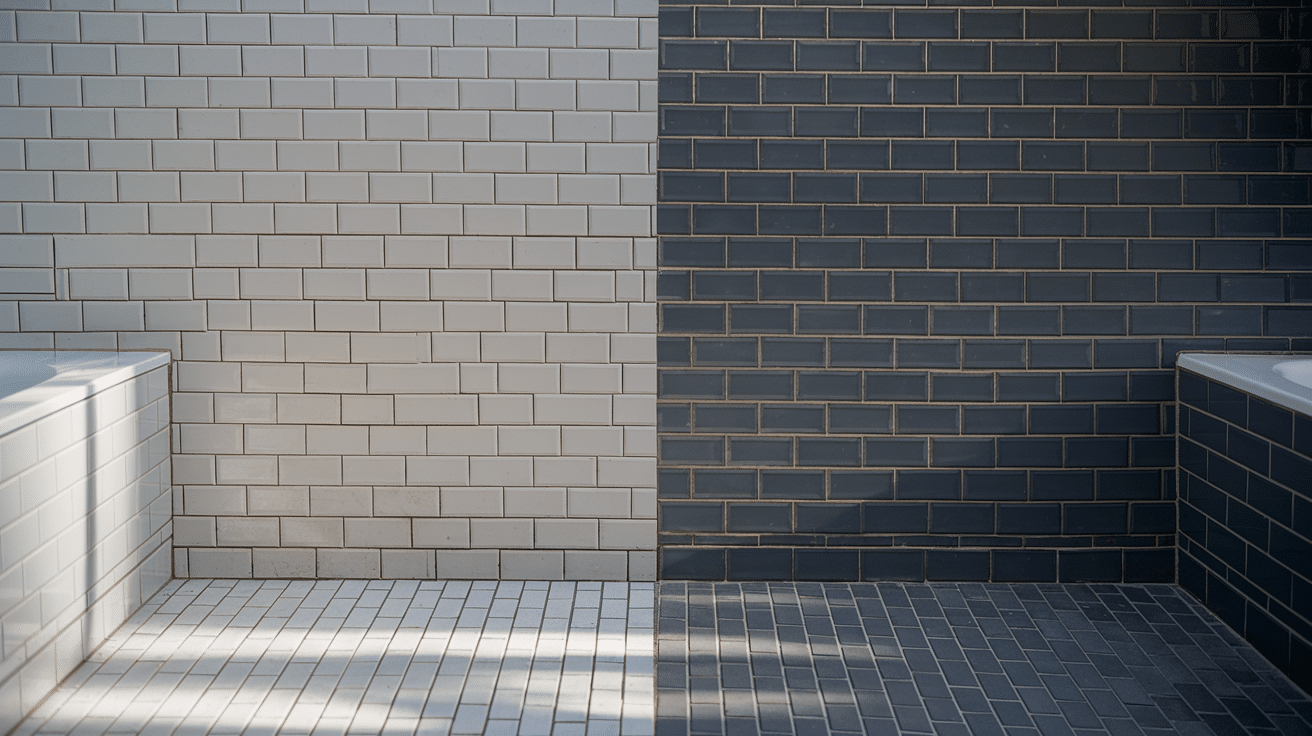 The Best Grout for Light Grey vs. Dark Grey Tiles