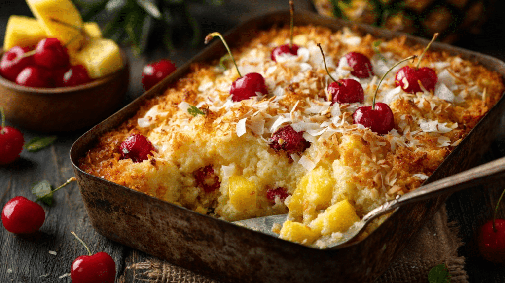 The Best Tropical Dessert: Coconut Dump Cake