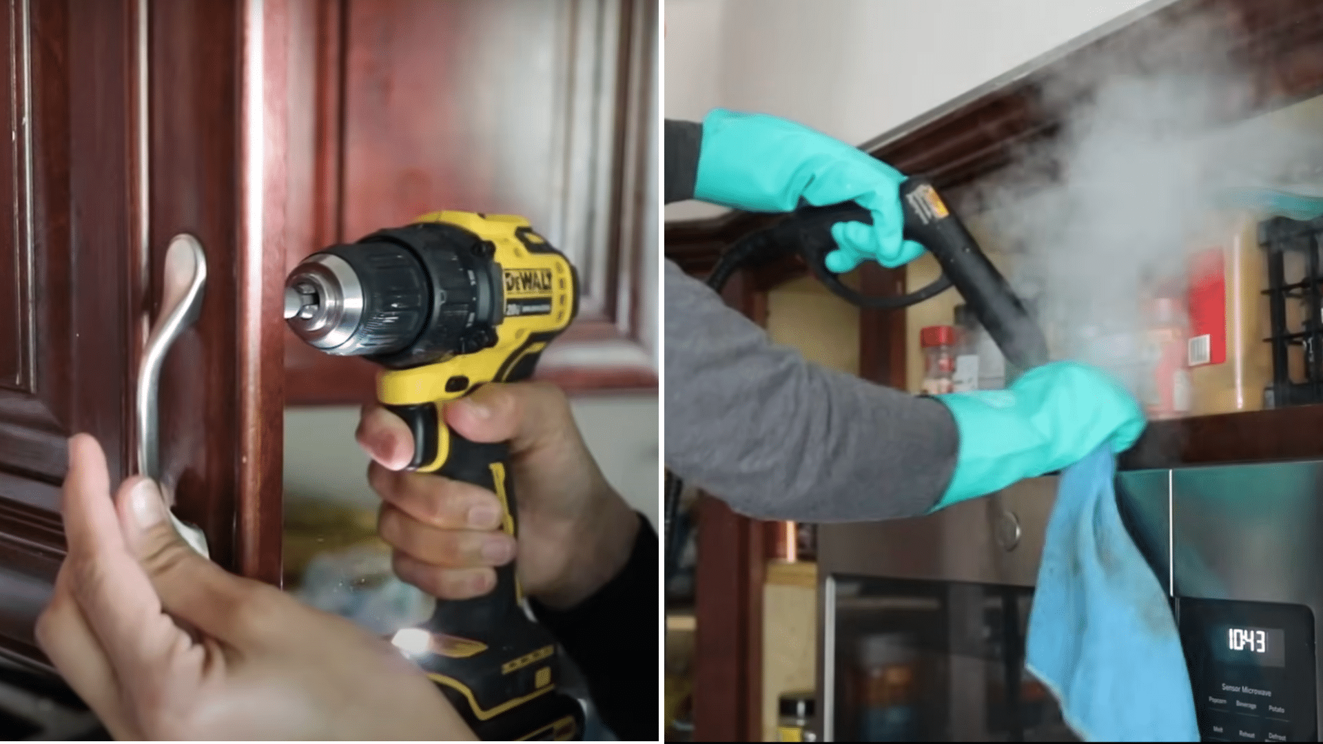 Remove Hardware and Prepare Cabinets