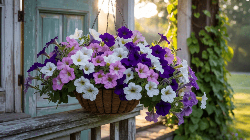 Add Beauty with Hanging Basket Flowers for Shade