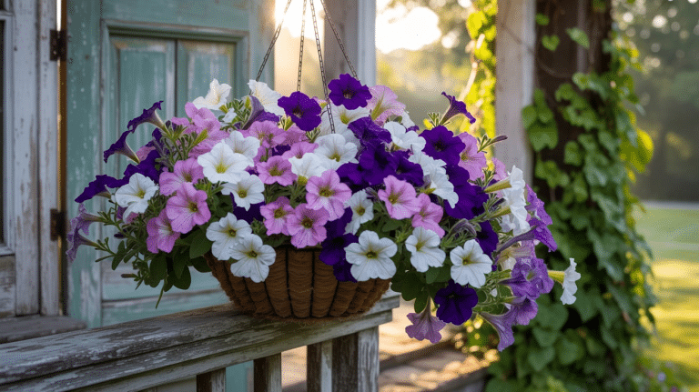 Add Beauty with Hanging Basket Flowers for Shade