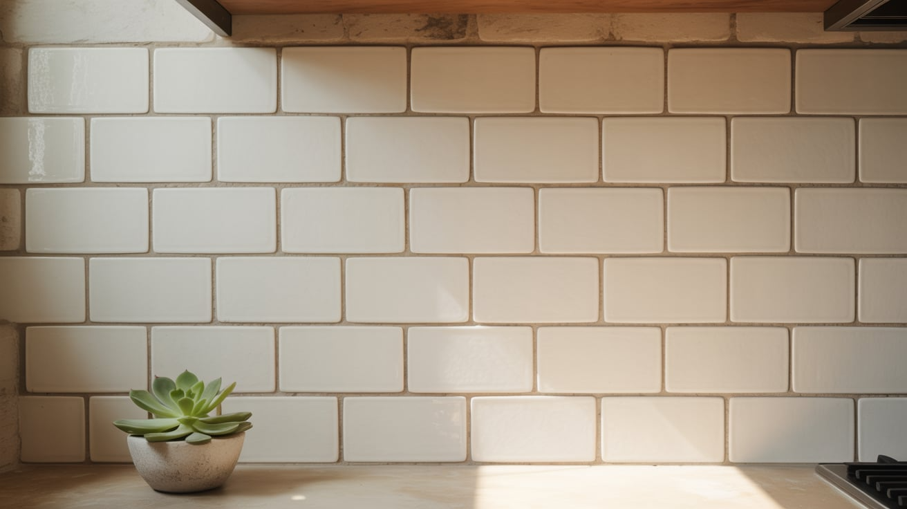 Beige or Tan Grout