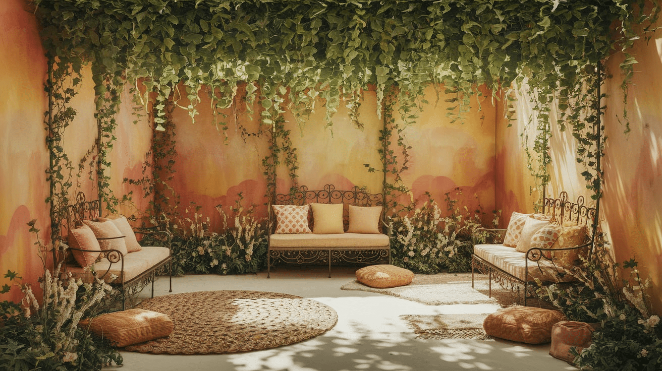 Bohemian Backyard Garden Style