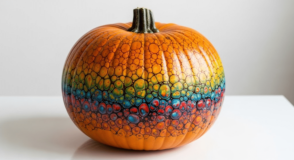 Bubble_Painted_Pumpkin