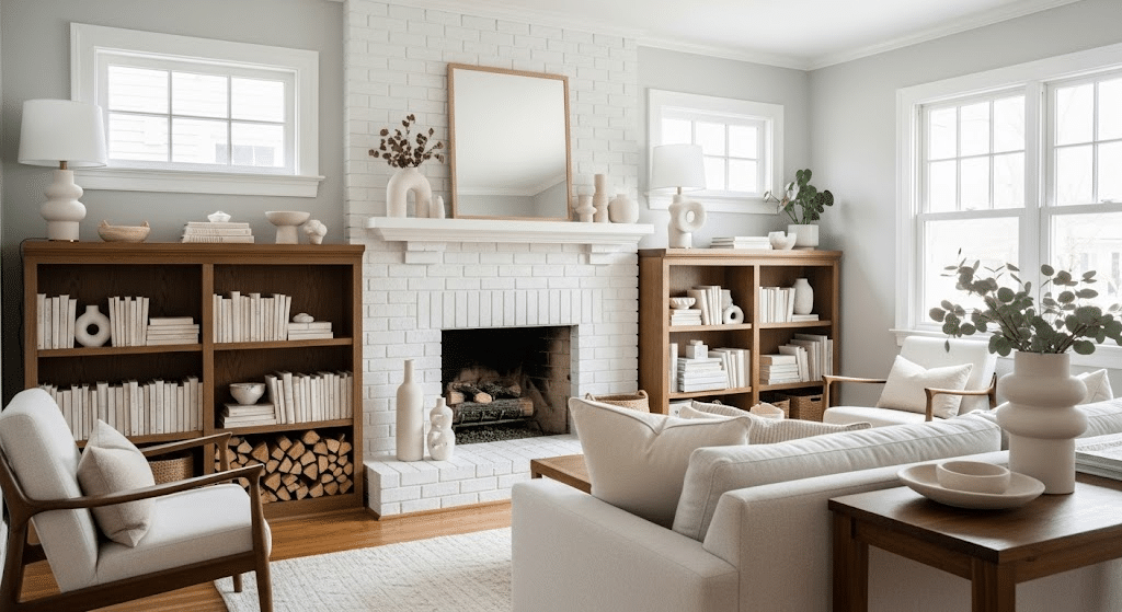 Built-in Bookshelves