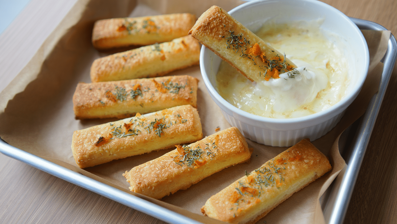 Cauliflower Breadsticks