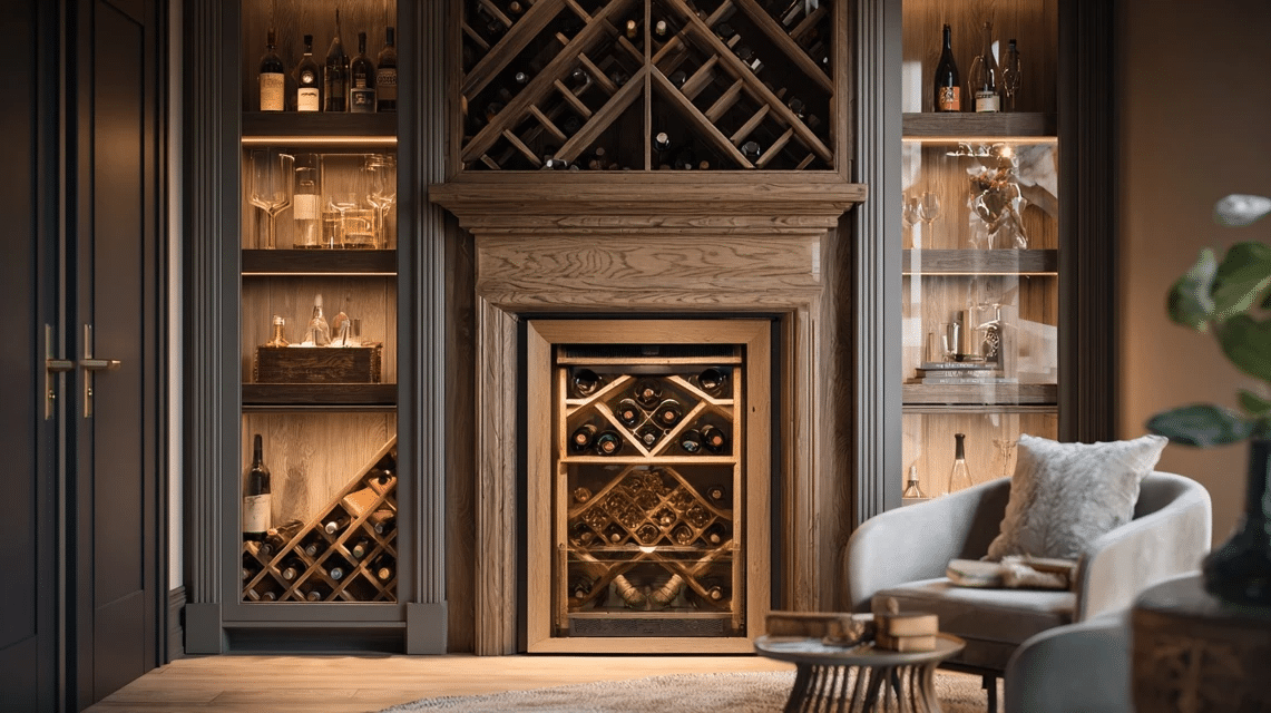 Create a Wine Display and Storage
