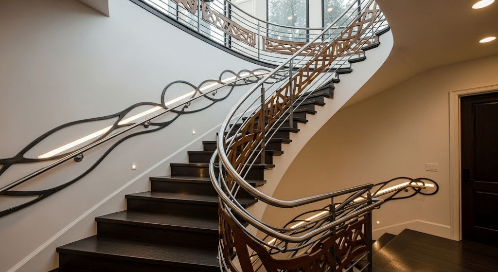 Custom Artistic Handrails