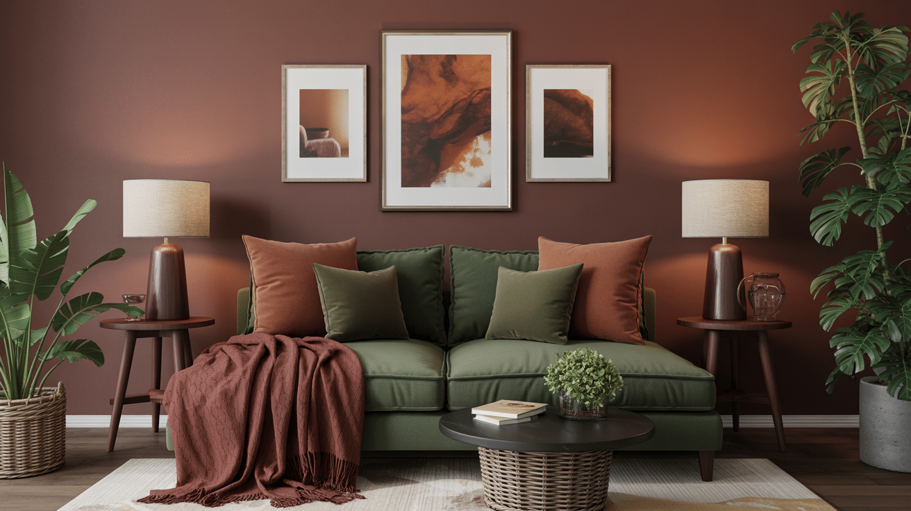 Dark Autumn Color Palette in Home Decor