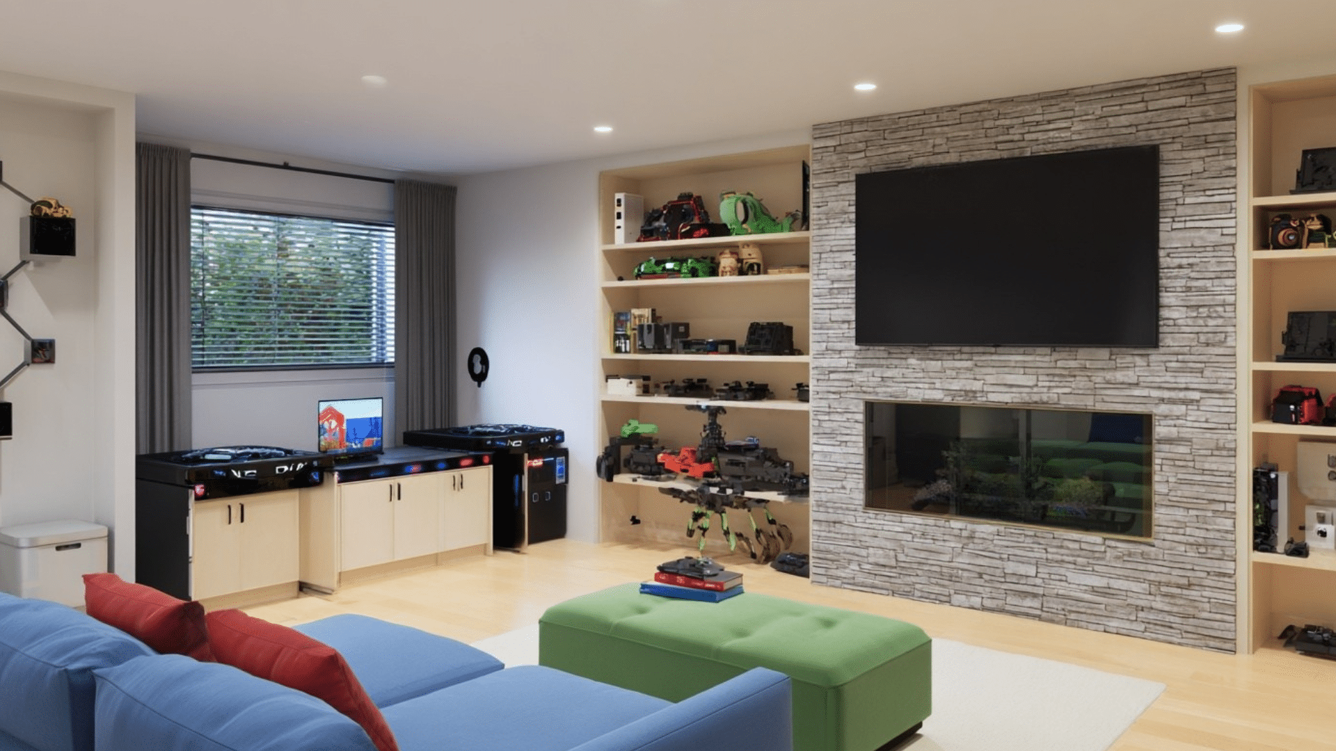 Design a Gaming Entertainment Center
