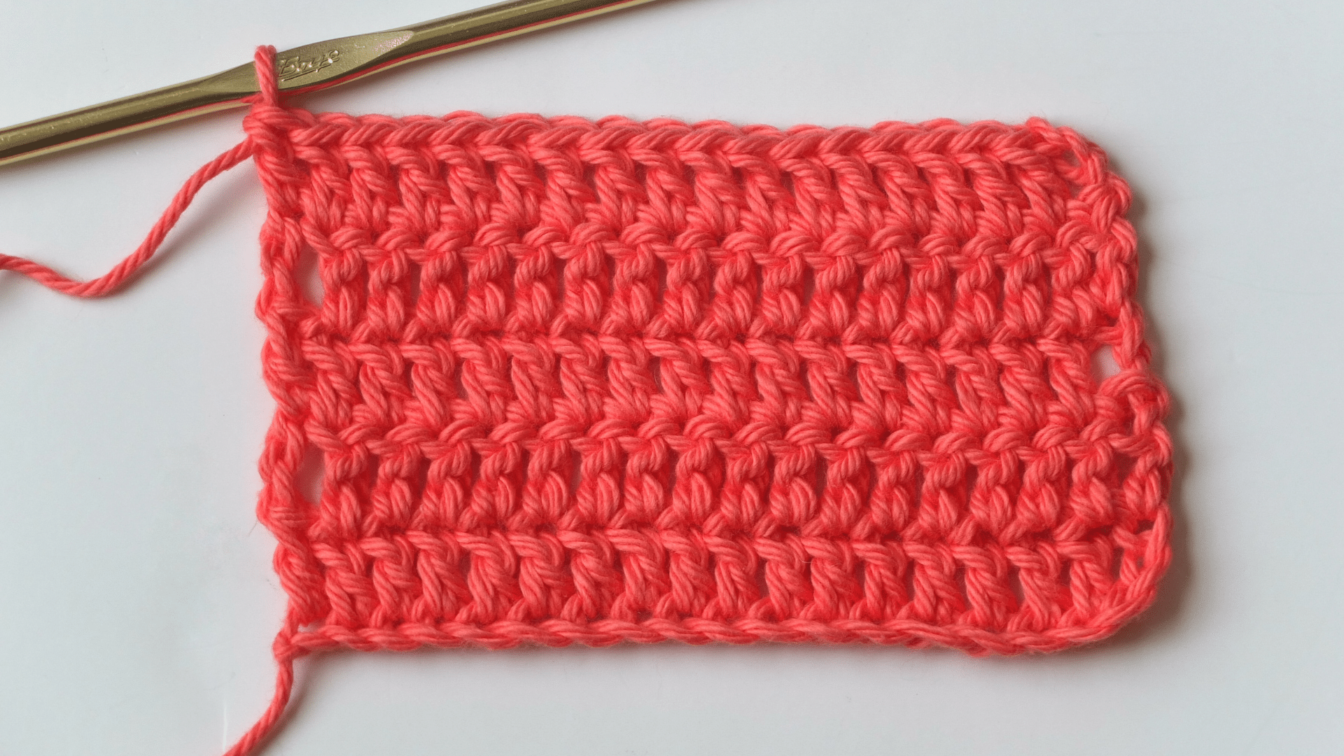 Double Crochet Stitch