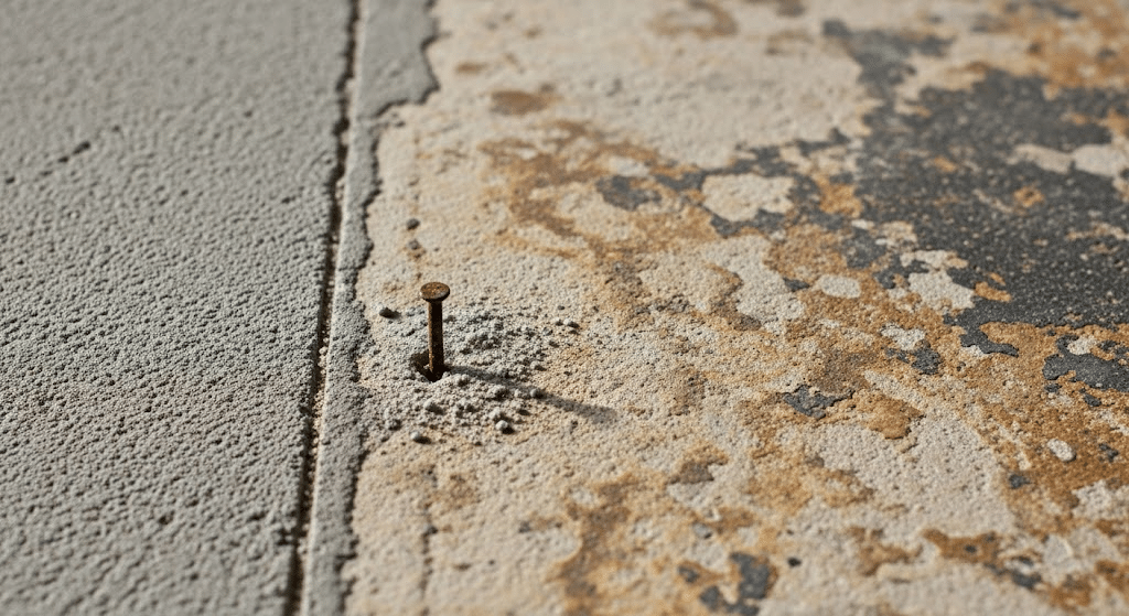 Extract Nails from Concrete