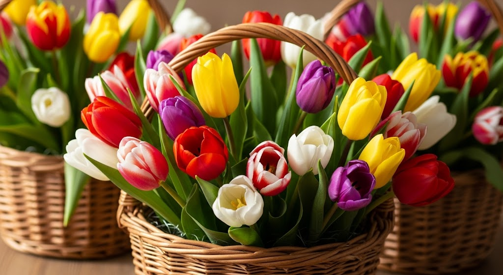 Find Ideas and Designs Related to Tulip Basket