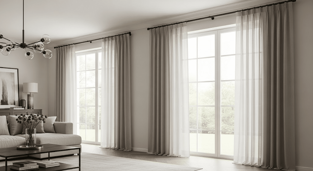 Floor-Length Curtains