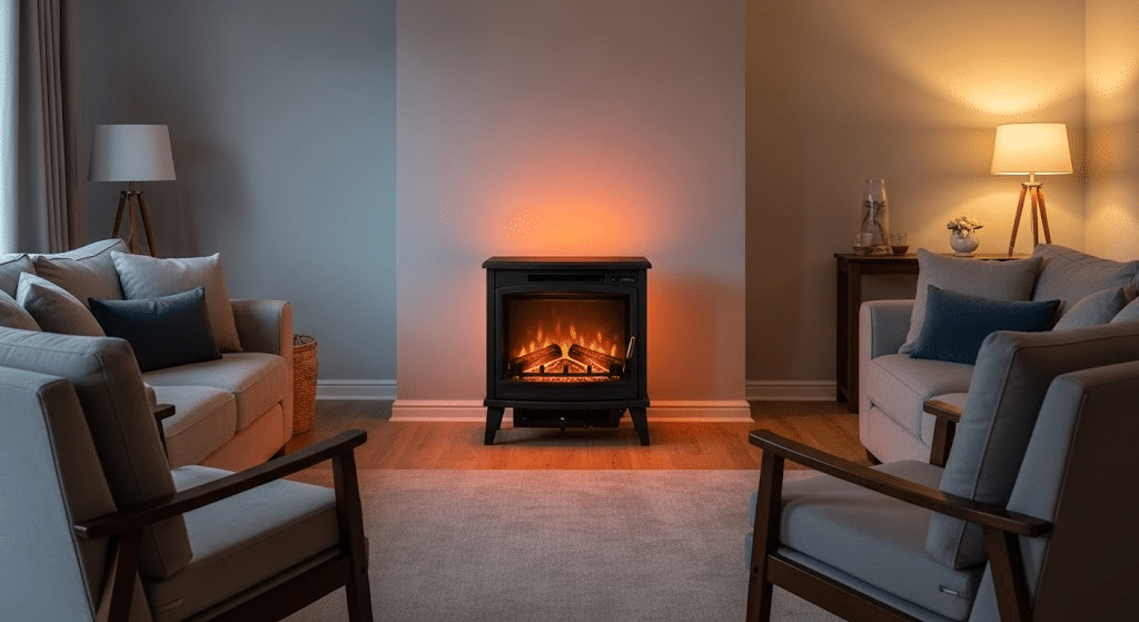 Freestanding Fireplace