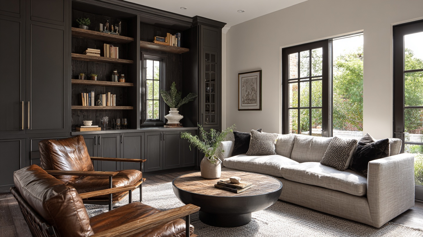 Greige in Furniture: Sofas, Cabinetry, Flooring