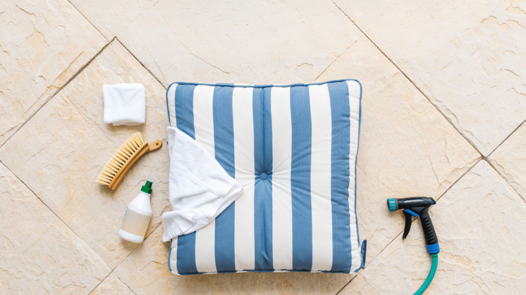 How to Clean Patio Cushions Easily and Effectively at Home
