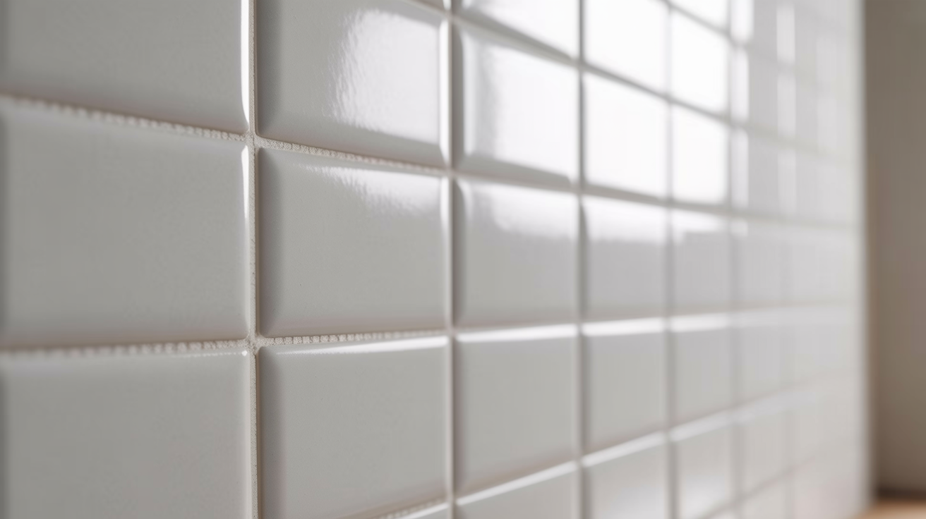 How Does White Tile with White Grout Look?