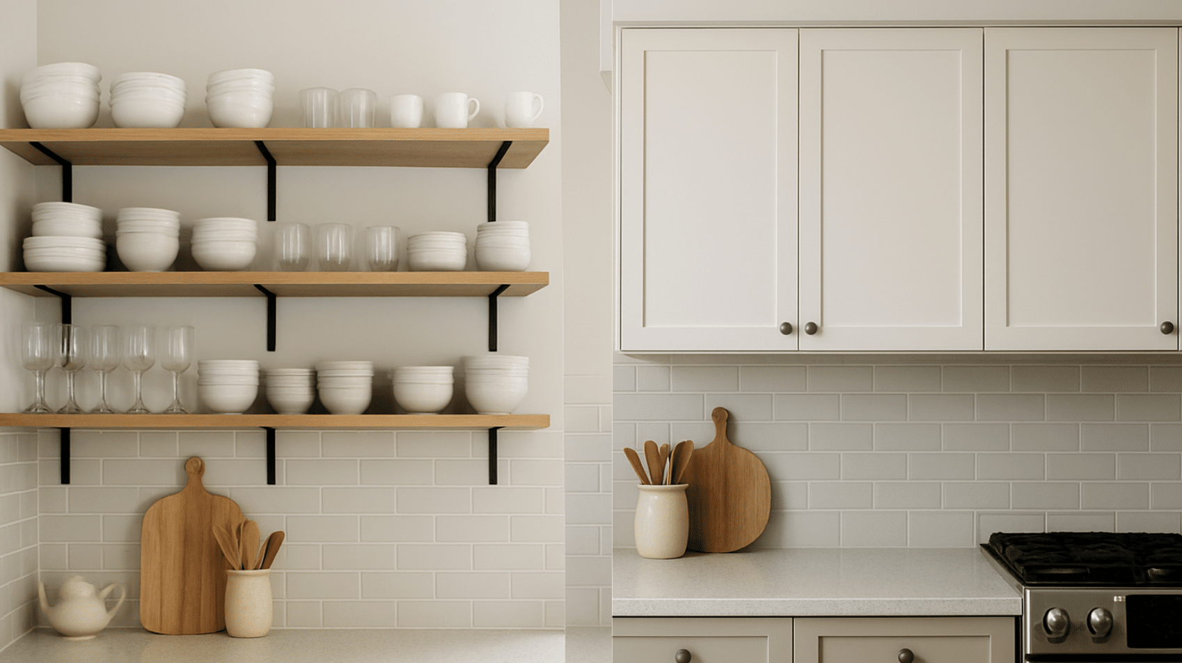Incorporating Too Much Open Shelving