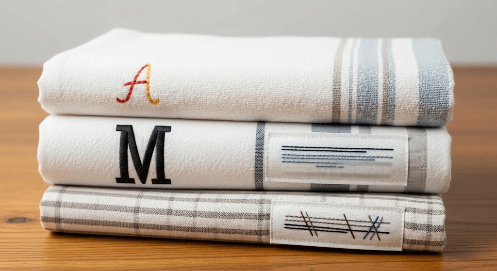 Monogramming and Name Tags