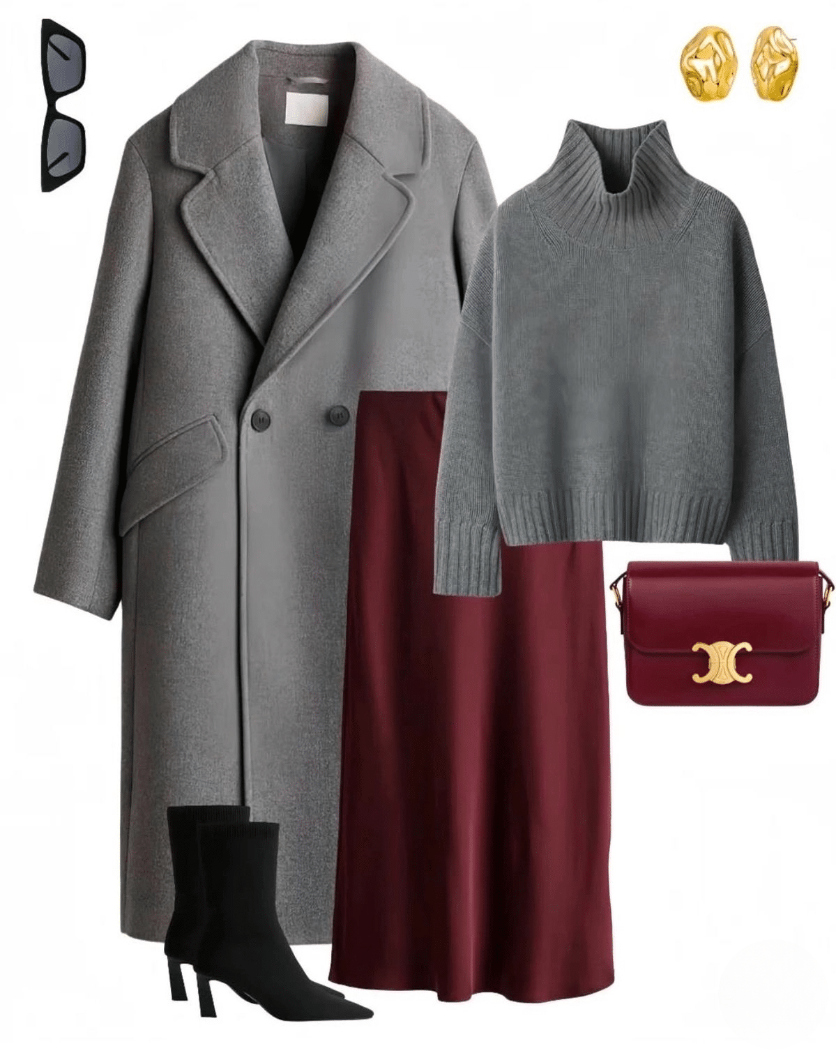 Mushroom Grey Outfit