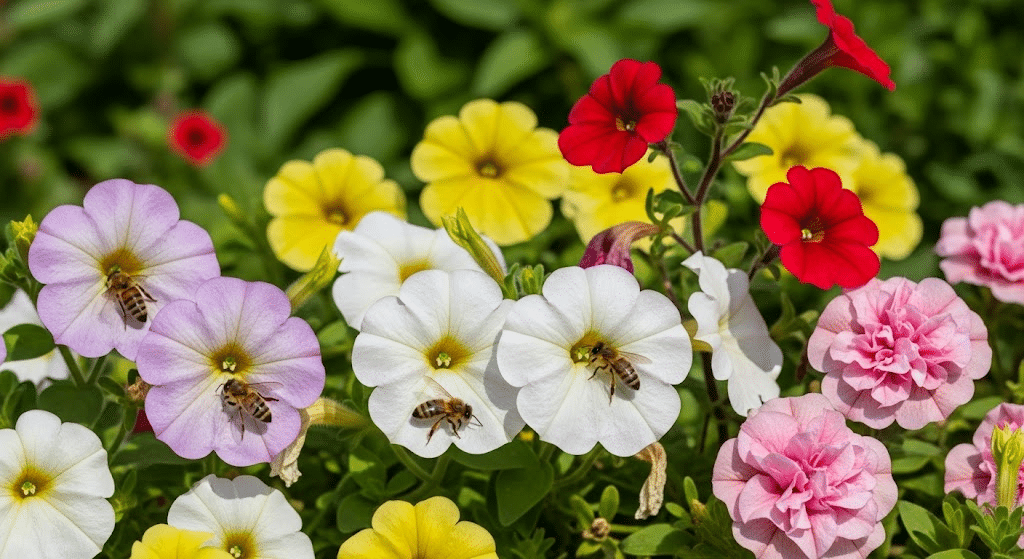 Petunia Types and Bee Attraction