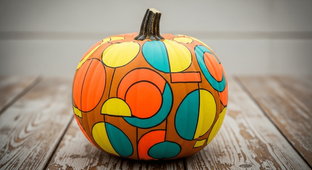 Retro_Painted_Pumpkins