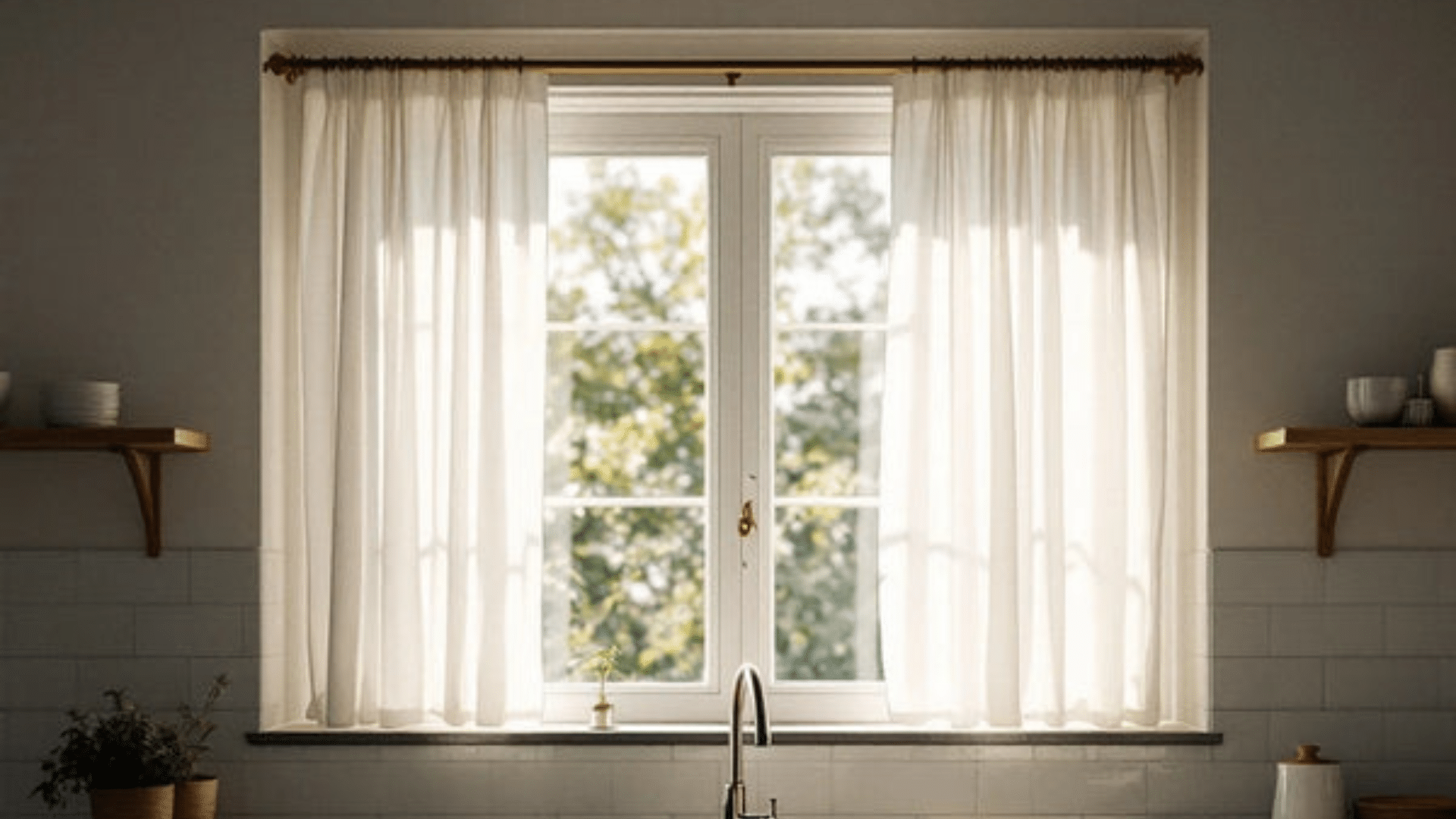 Sill-Length Curtains