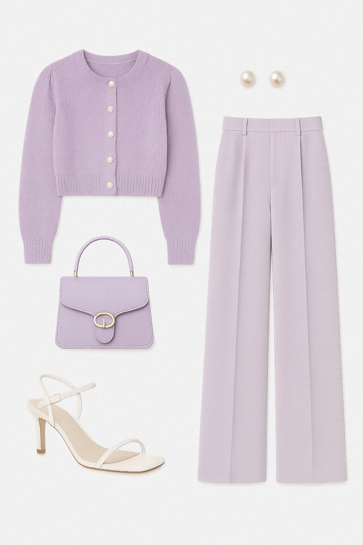 Soft Lavender Outfit