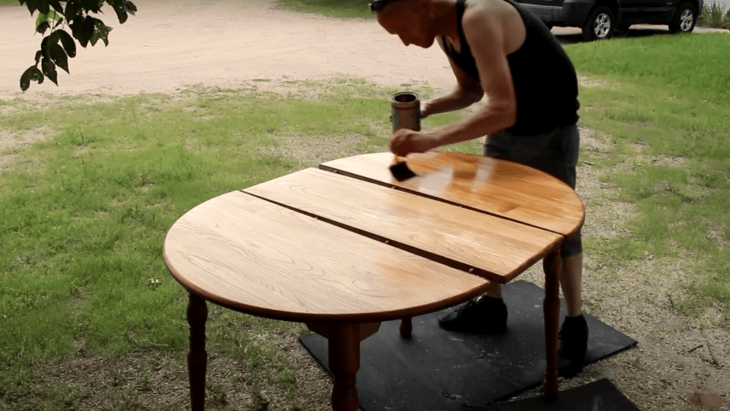 How to Refinish a Wood Table at Home, Like a Pro - The Painted Hinge