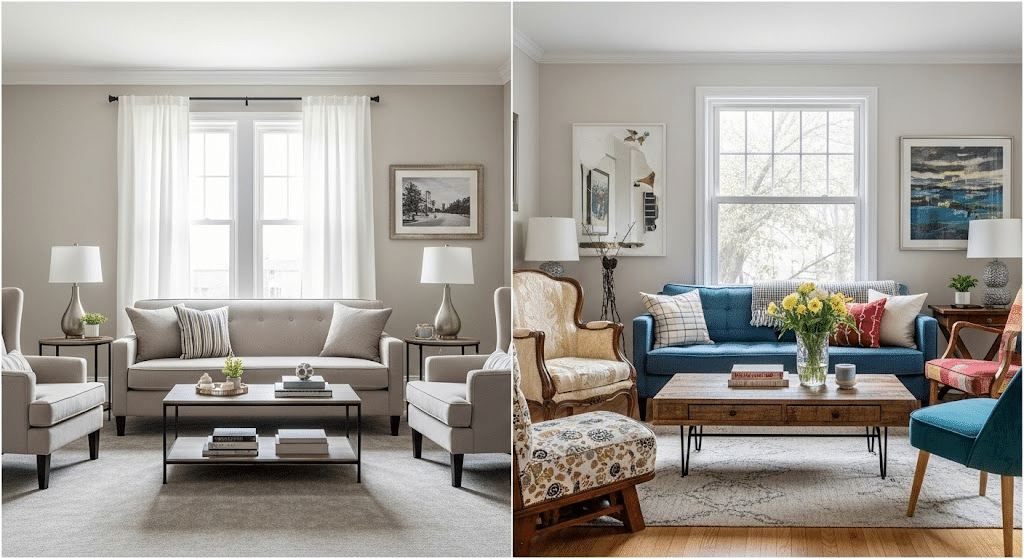 Too Much Matching Furniture