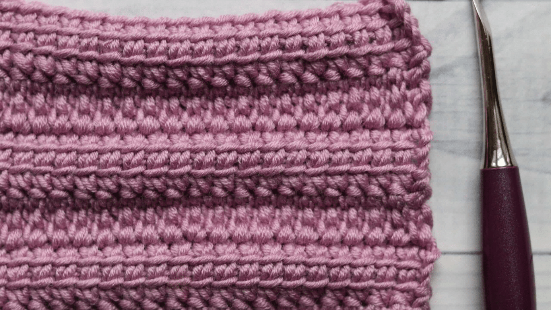 Treble Crochet Stitch