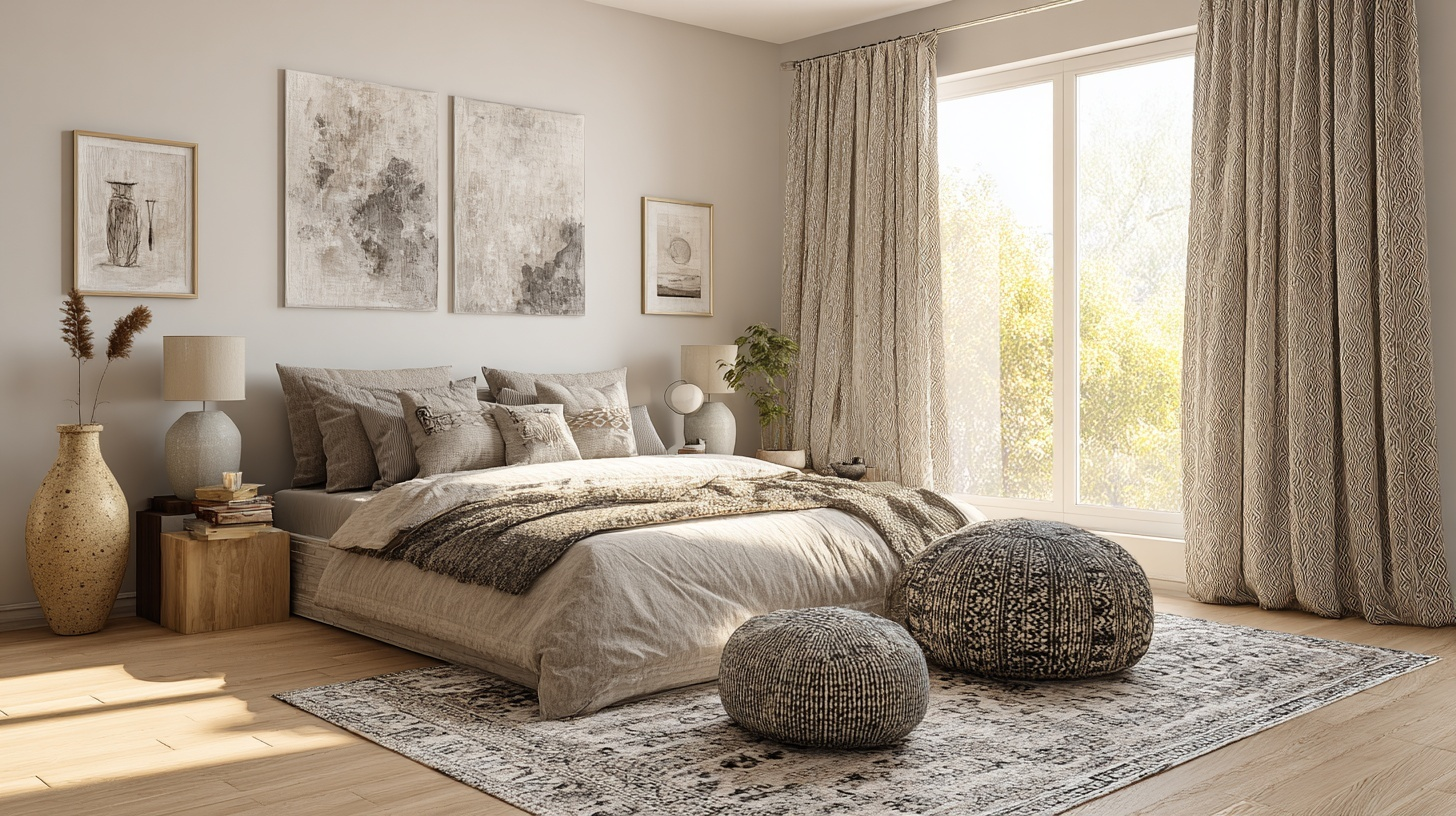 Using Greige in Decor: Textiles, Rugs, Accessories, Artwork