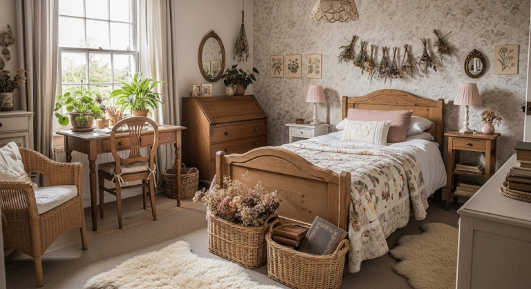 cottagecore bedroom