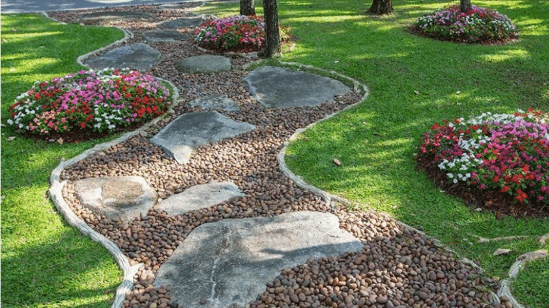 Gravel mulch
