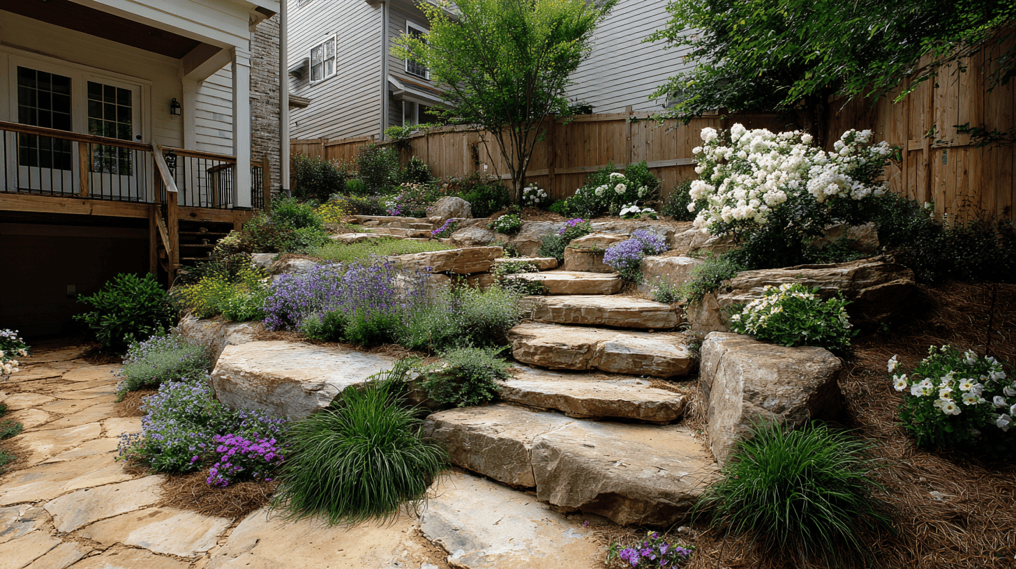 Hardscape and terracing