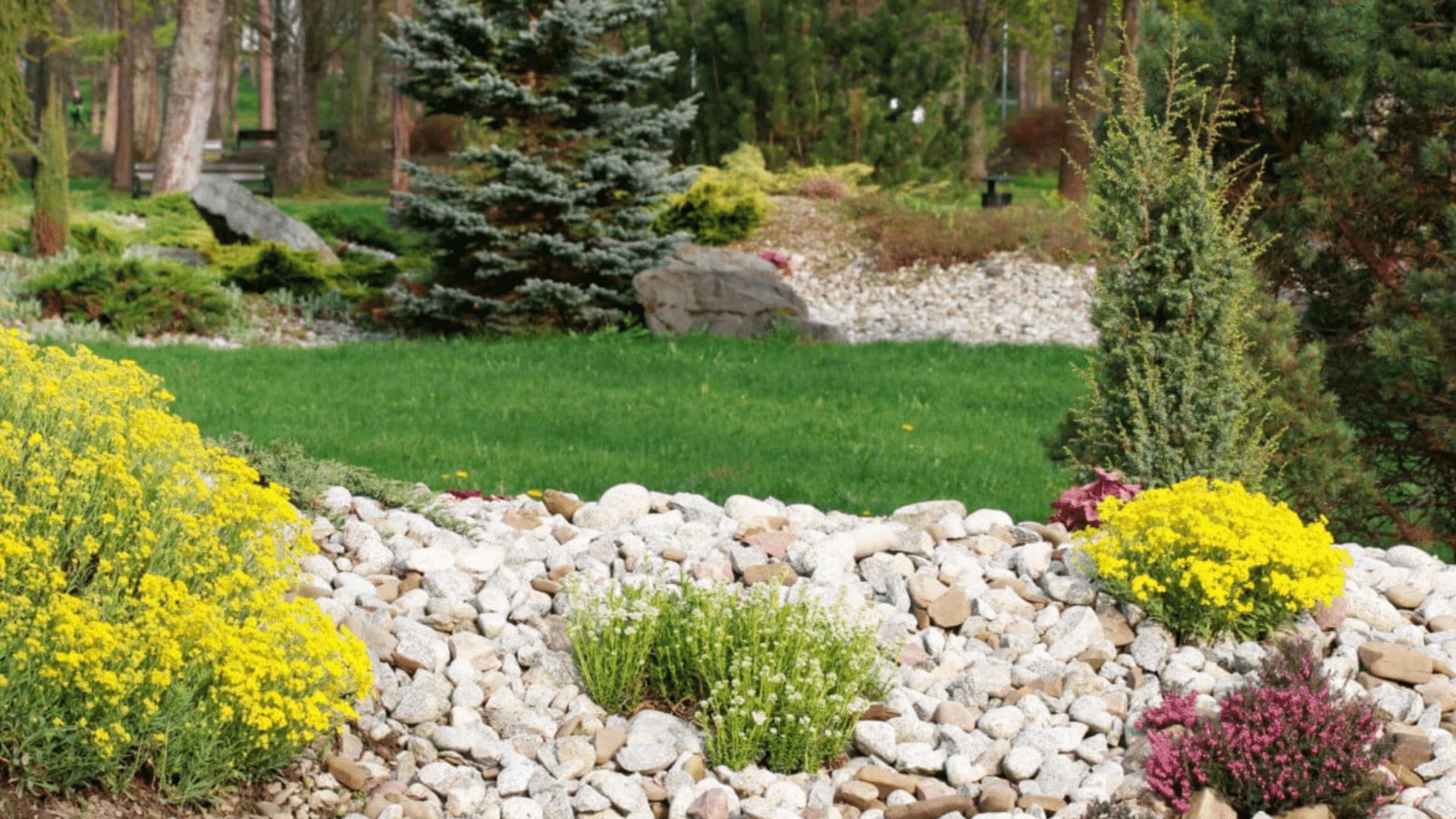 Stone mulch