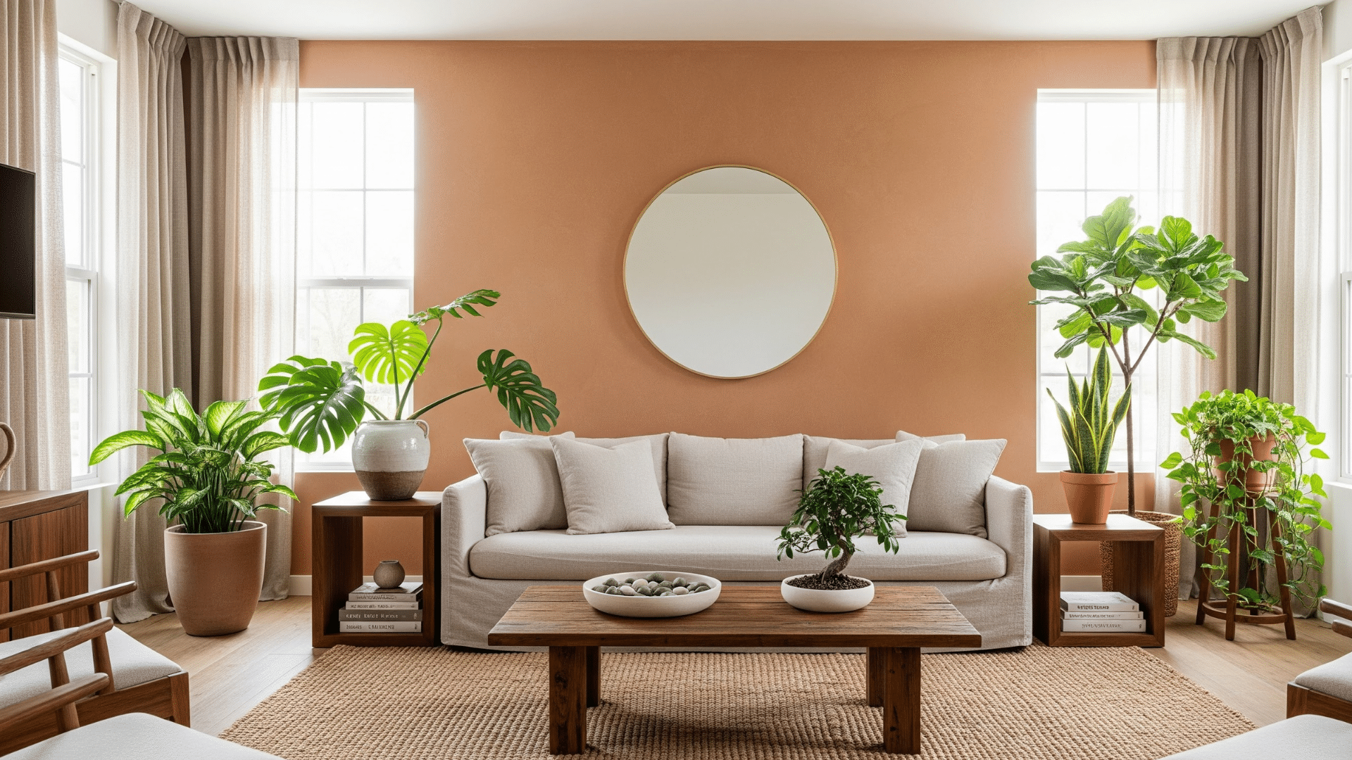 The Feng Shui Role of a Feature Wall in the Living Room