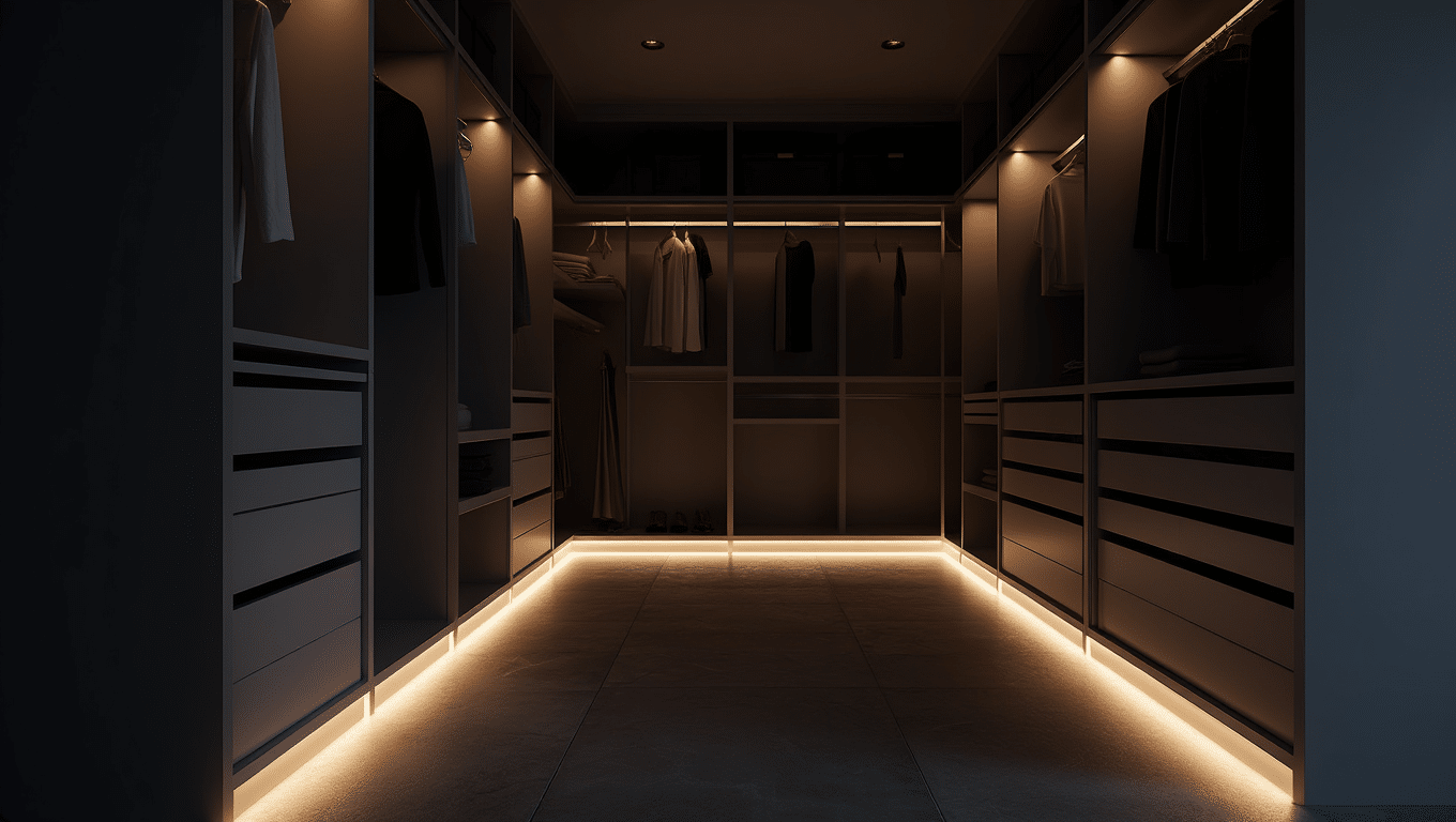 Baseboard or Skirting Lights