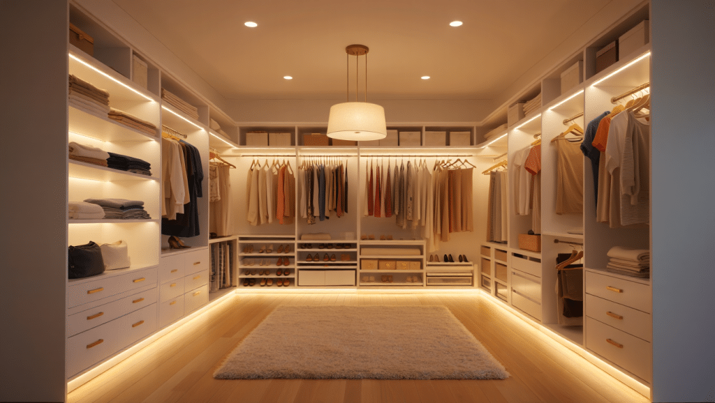 Best Closet Lighting Options for a Bright Space