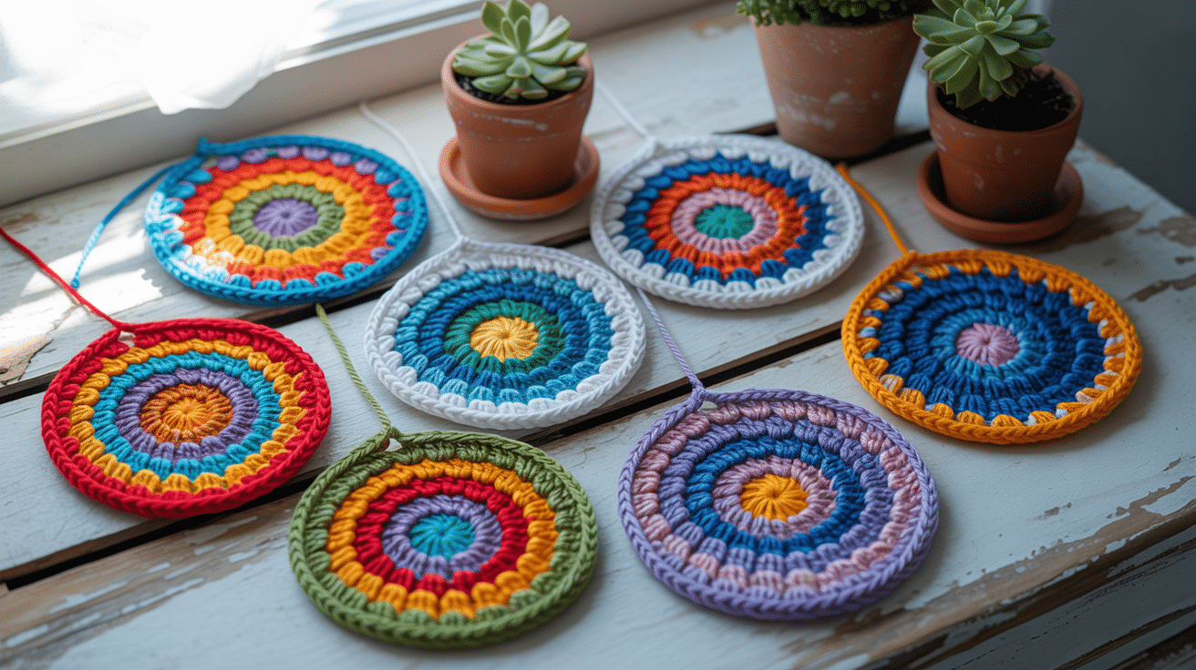 Rainbow Mandalas