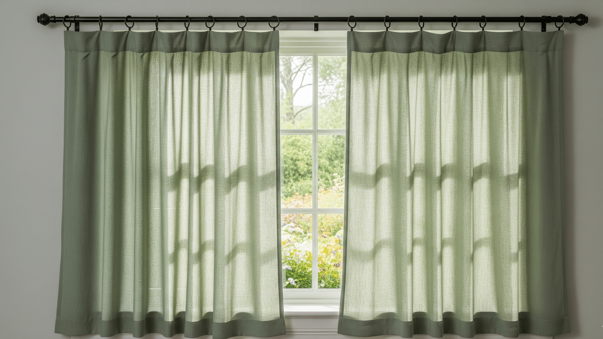 apron length curtains