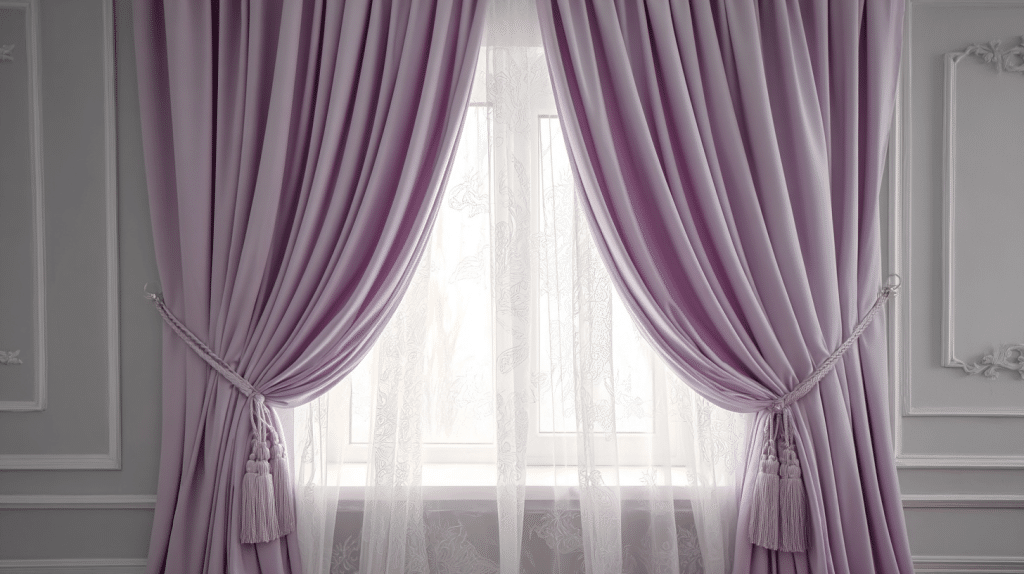 curtain color for gray walls