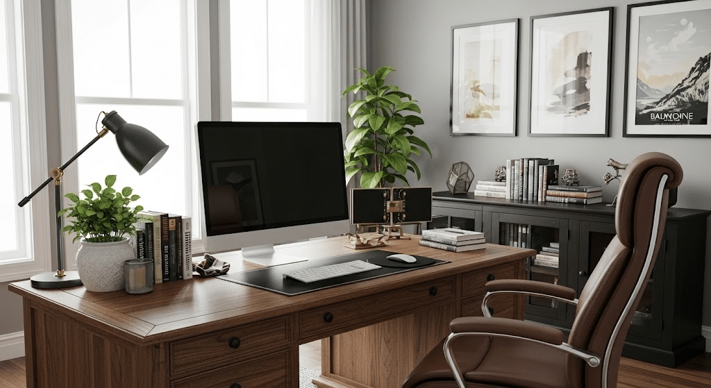 home office decor ideas for him